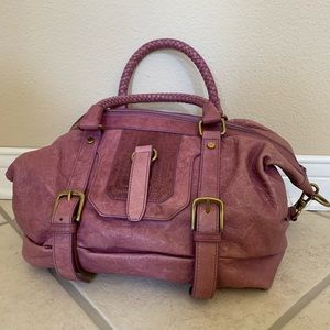 Purple Satchel Purse